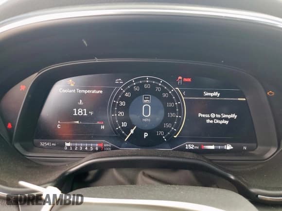 ✅ 2022 Cadillac CT5 Premium Luxury • VIN: 1G6DN5RK5N0135926 • Лот: 81553455. Опубликован ранее на Copart с пробегом 32 541 миль. Бесплатный доступ к архиву аукционных продаж из США и подробный отчёт об истории автомобиля на DreamBid. Изображение 9.