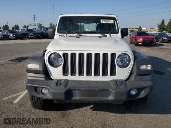 ✅ 2021 Jeep Wrangler Unlimited Sport Altitude • VIN: 1C4HJXDG6MW859726 • Lot: 81803645. Listed on Copart with 43,356 mi. Free auction sales archive from the USA and detailed vehicle history report at DreamBid. Image 5.