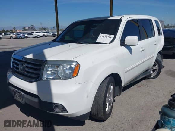 ✅ 2013 Honda Pilot EX-L • VIN: 5FNYF3H51DB013964 • Lot: 41831598. Listed on IAAI with 155,959 mi. Free auction sales archive from the USA and detailed vehicle history report at DreamBid. Image 17.