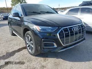✅ 2021 Audi Q5 Premium Plus • VIN: WA1BAAFY3M2042370 • Lot: 43607571. Wystawiony na IAAI z przebiegiem 124 385 mil. Bezpłatny archiwum sprzedaży aukcyjnych z USA i szczegółowy raport historii pojazdu na DreamBid. Zdjęcie 1.