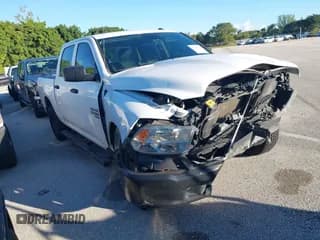 ✅ 2021 Ram 1500 Express • VIN: 3C6RR7KT5MG548601 • Lot: 43396348. Listed on IAAI with 100,084 mi. Free auction sales archive from the USA and detailed vehicle history report at DreamBid. Image 1.