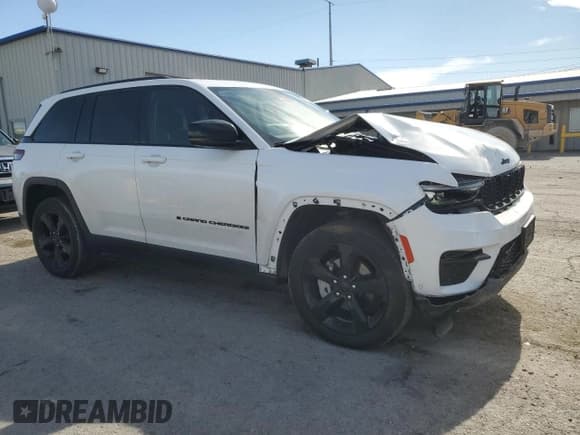 ✅ 2023 Jeep Grand Cherokee Limited • VIN: 1C4RJHBG5PC662288 • Lot: 60151055. Listed on Copart with 40,689 mi. Free auction sales archive from the USA and detailed vehicle history report at DreamBid. Image 4.