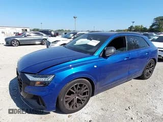 ✅ 2023 Audi SQ8 Premium Plus • VIN: WA1AWBF11PD034802 • Lot: 43318547. Listed on IAAI with 7,575 mi. Free auction sales archive from the USA and detailed vehicle history report at DreamBid. Image 2.