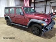 ✅ 2022 Jeep Wrangler Unlimited Willys Sport • VIN: 1C4HJXDN4NW132035 • Lot: 49408695. Wystawiony na Copart z przebiegiem 33 245 mil. Bezpłatny archiwum sprzedaży aukcyjnych z USA i szczegółowy raport historii pojazdu na DreamBid. Zdjęcie 4.