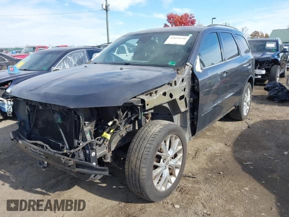 ✅ 2014 Dodge Durango Citadel • VIN: 1C4SDJET2EC349382 • Lot: 43619536. Wystawiony na IAAI z przebiegiem 107 052 mil. Bezpłatny archiwum sprzedaży aukcyjnych z USA i szczegółowy raport historii pojazdu na DreamBid. Zdjęcie 2.