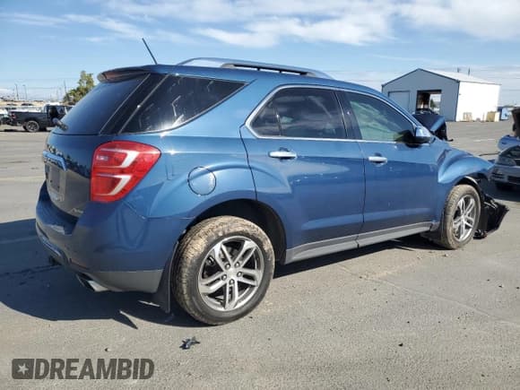 ✅ 2017 Chevrolet Equinox Premier • VIN: 2GNFLGE38H6164216 • Лот: 82528075. Опубликован ранее на Copart с пробегом 114 859 миль. Бесплатный доступ к архиву аукционных продаж из США и подробный отчёт об истории автомобиля на DreamBid. Изображение 3.