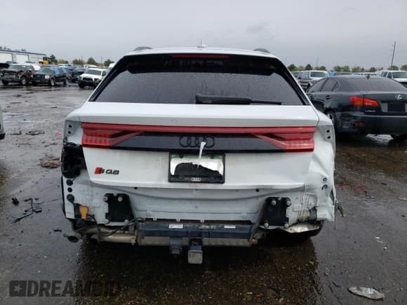 ✅ 2022 Audi SQ8 Prestige • VIN: WA1CWBF10ND008584 • Lot: 51603143. Listed on Copart with 18,461 mi. Free auction sales archive from the USA and detailed vehicle history report at DreamBid. Image 6.