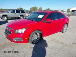 ✅ 2015 Chevrolet Cruze ECO • VIN: 1G1PH5SB5F7121179 • Лот: 43463393. Опубликован ранее на IAAI с пробегом 125 043 миль. Бесплатный доступ к архиву аукционных продаж из США и подробный отчёт об истории автомобиля на DreamBid. Изображение 2.