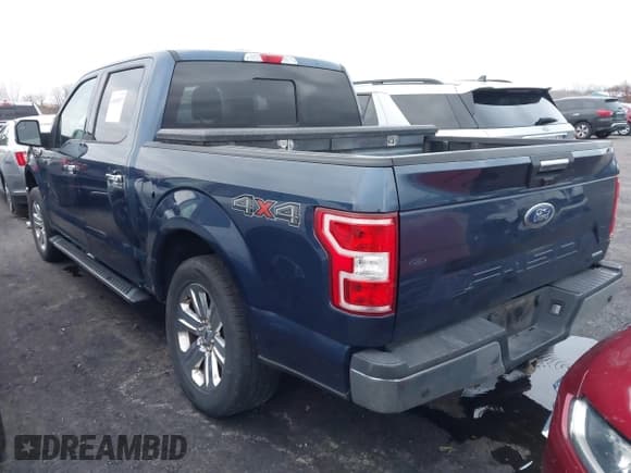 ✅ 2019 Ford F-150 XL • VIN: 1FTEW1EP7KFA55917 • Lot: 43660057. Wystawiony na IAAI z przebiegiem 119 837 mil. Bezpłatny archiwum sprzedaży aukcyjnych z USA i szczegółowy raport historii pojazdu na DreamBid. Zdjęcie 3.