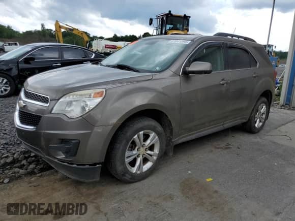 2012 Chevrolet Equinox 1LT with VIN 2GNFLEEKXC6221097, listed as a Copart auction lot 61841595 with 149,815 mi miles and Clean title. Bid and sale history available at DreamBid. Image 1.