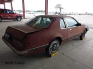 ✅ 1984 Ford Thunderbird • VIN: 1FABP4630EA111572 • Lot: 41569309. Listed on IAAI with 7,919 mi. Free auction sales archive from the USA and detailed vehicle history report at DreamBid. Image 4.