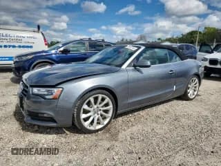 ✅ 2014 Audi A5 Premium Plus • VIN: WAULFAFH9EN002738 • Lot: 90342045. Listed on Copart with 82,487 mi. Free auction sales archive from the USA and detailed vehicle history report at DreamBid. Image 1.