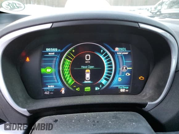 ✅ 2017 Chevrolet Volt LT • VIN: 1G1RC6S50HU153789 • Lot: 81120054. Wystawiony na Copart z przebiegiem 86 569 mil. Bezpłatny archiwum sprzedaży aukcyjnych z USA i szczegółowy raport historii pojazdu na DreamBid. Zdjęcie 9.