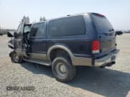 ✅ 2000 Ford Excursion Limited • VIN: 1FMNU43S9YEB54053 • Lot: 64796265. Listed on Copart with 166,594 mi. Free auction sales archive from the USA and detailed vehicle history report at DreamBid. Image 2.