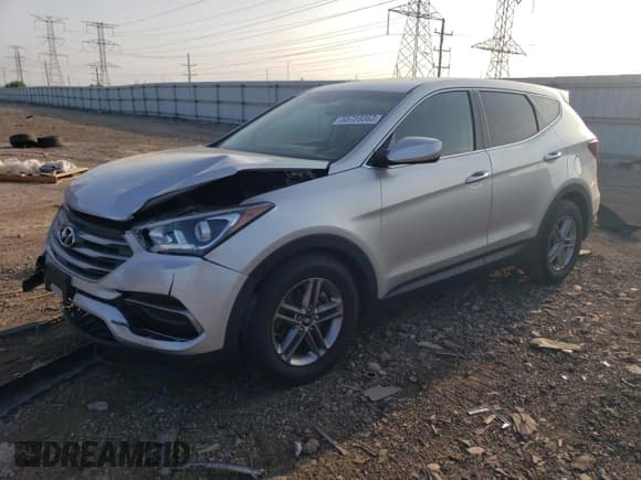 ✅ 2017 Hyundai Santa Fe 2.4L • VIN: 5XYZTDLB7HG384626 • Лот: 65759363. Опубликован ранее на Copart с пробегом 69 734 миль. Бесплатный доступ к архиву аукционных продаж из США и подробный отчёт об истории автомобиля на DreamBid. Изображение 1.
