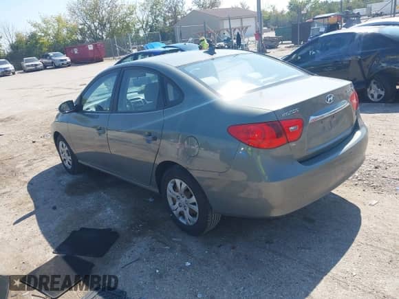 2010 Hyundai Elantra SE with VIN KMHDU4AD6AU870503, listed as a IAAI auction lot 43245088 with 207,474 mi miles and . Bid and sale history available at DreamBid. Image 3.