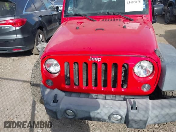 ✅ 2015 Jeep Wrangler Sport • VIN: 1C4AJWAG9FL657273 • Lot: 43485875. Listed on IAAI with 96,641 mi. Free auction sales archive from the USA and detailed vehicle history report at DreamBid. Image 12.