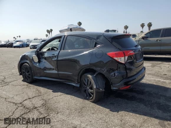 ✅ 2021 Honda HR-V Sport • VIN: 3CZRU5H19MM733246 • Lot: 60022045. Wystawiony na Copart z przebiegiem 41 536 mil. Bezpłatny archiwum sprzedaży aukcyjnych z USA i szczegółowy raport historii pojazdu na DreamBid. Zdjęcie 2.