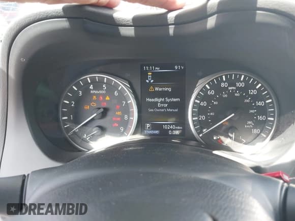 ✅ 2022 Infiniti Q50 Luxe • VIN: JN1EV7BP1NM311269 • Lot: 43104945. Listed on IAAI with 10,240 mi. Free auction sales archive from the USA and detailed vehicle history report at DreamBid. Image 7.