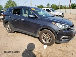 ✅ 2017 Hyundai Santa Fe 2.4L • VIN: 5NMZTDLB9HH030919 • Лот: 59427393. Опубликован ранее на Copart с пробегом 89 069 миль. Бесплатный доступ к архиву аукционных продаж из США и подробный отчёт об истории автомобиля на DreamBid. Изображение 4.
