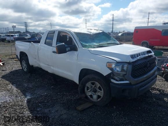 ✅ 2021 Toyota Tundra SR • VIN: 5TFCY5F14MX027864 • Lot: 43412549. Listed on IAAI with 84,567 mi. Free auction sales archive from the USA and detailed vehicle history report at DreamBid. Image 1.
