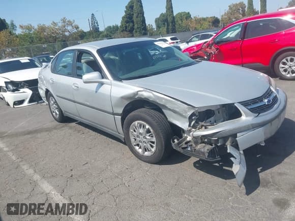 ✅ 2003 Chevrolet Impala • VIN: 2G1WF52E939346159 • Lot: 43334111. Listed on IAAI with 194,485 mi. Free auction sales archive from the USA and detailed vehicle history report at DreamBid. Image 1.