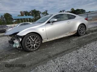 ✅ 2015 Lexus RC 350 F Sport • VIN: JTHHE5BC9F5003739 • Lot: 84650215. Listed on Copart with 87,349 mi. Free auction sales archive from the USA and detailed vehicle history report at DreamBid. Image 1.