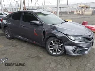 ✅ 2021 Honda Civic EX-L • VIN: 19XFC1F78ME205154 • Lot: 43373801. Listed on IAAI with 99,146 mi. Free auction sales archive from the USA and detailed vehicle history report at DreamBid. Image 1.