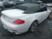 ✅ 2005 BMW 6 Series 645Ci • VIN: WBAEK73475B328600 • Lot: 39474108. Wystawiony na IAAI z przebiegiem 103 351 mil. Bezpłatny archiwum sprzedaży aukcyjnych z USA i szczegółowy raport historii pojazdu na DreamBid. Zdjęcie 4.