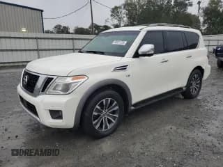 ✅ 2017 Nissan Armada Platinum • VIN: JN8AY2NC2H9502905 • Lot: 90331725. Wystawiony na Copart z przebiegiem 98 081 mil. Bezpłatny archiwum sprzedaży aukcyjnych z USA i szczegółowy raport historii pojazdu na DreamBid. Zdjęcie 1.