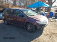 ✅ 2012 Honda Odyssey EX-L • VIN: 5FNRL5H66CB045938 • Lot: 43890726. Listed on IAAI with 240,906 mi. Free auction sales archive from the USA and detailed vehicle history report at DreamBid. Image 1.