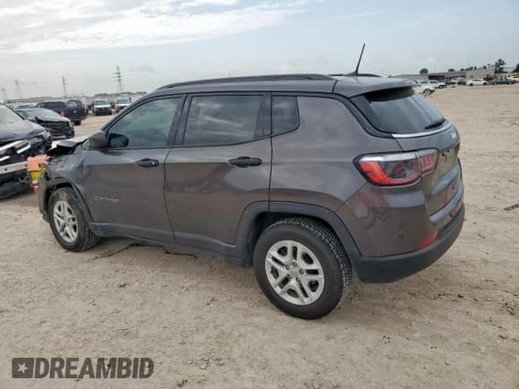 ✅ 2021 Jeep Compass Sport • VIN: 3C4NJCAB4MT508131 • Лот: 64404675. Опубликован ранее на Copart с пробегом 63 569 миль. Бесплатный доступ к архиву аукционных продаж из США и подробный отчёт об истории автомобиля на DreamBid. Изображение 2.