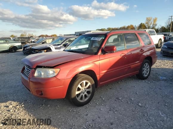 ✅ 2008 Subaru Forester X • VIN: JF1SG65698H731193 • Lot: 90421545. Listed on Copart with 176,278 mi. Free auction sales archive from the USA and detailed vehicle history report at DreamBid. Image 1.