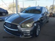 ✅ 2017 Infiniti Q50 Premium • VIN: JN1CV7AR7HM680989 • Lot: 43357412. Listed on IAAI with 92,858 mi. Free auction sales archive from the USA and detailed vehicle history report at DreamBid. Image 2.