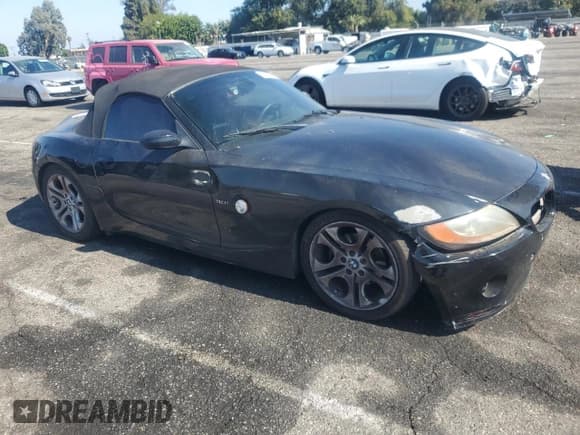 ✅ 2003 BMW Z4 3.0i • VIN: 4USBT53493LU02771 • Lot: 65837965. Listed on Copart with 164,024 mi. Free auction sales archive from the USA and detailed vehicle history report at DreamBid. Image 4.