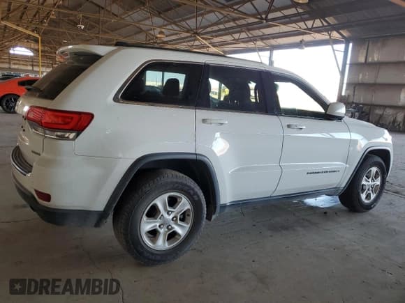 ✅ 2017 Jeep Grand Cherokee Laredo • VIN: 1C4RJEAG9HC916778 • Lot: 83976585. Listed on Copart with 51,194 mi. Free auction sales archive from the USA and detailed vehicle history report at DreamBid. Image 3.