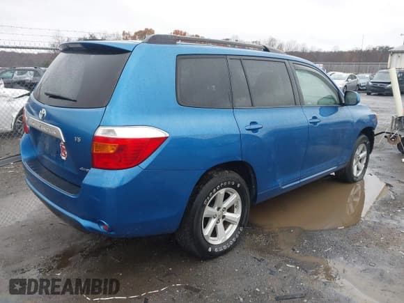 ✅ 2008 Toyota Highlander • VIN: JTEES41A382095616 • Lot: 43750425. Listed on IAAI with 170,469 mi. Free auction sales archive from the USA and detailed vehicle history report at DreamBid. Image 4.