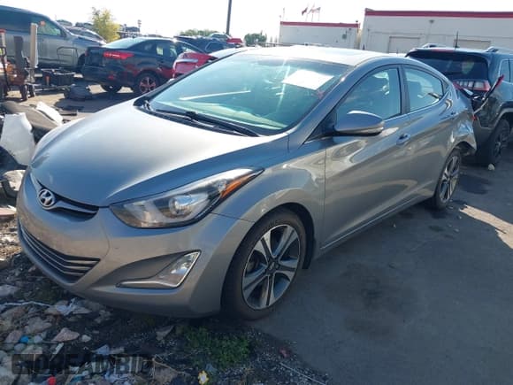 ✅ 2015 Hyundai Elantra Sport • VIN: KMHDH4AH2FU229573 • Lot: 43377487. Listed on IAAI with 118,142 mi. Free auction sales archive from the USA and detailed vehicle history report at DreamBid. Image 2.