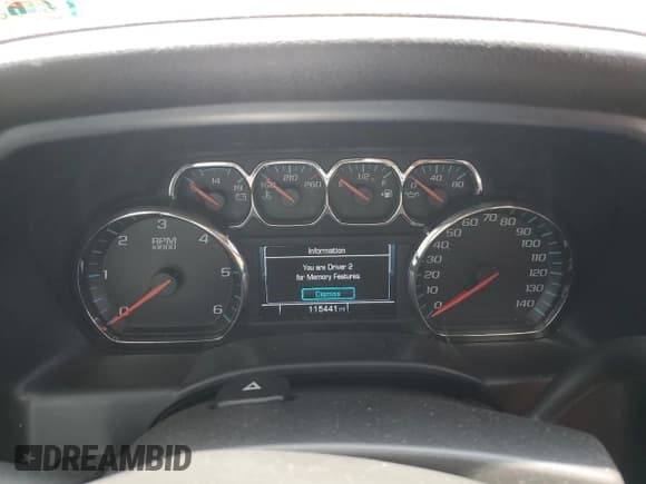 ✅ 2018 Chevrolet Silverado 1500 LTZ • VIN: 1GCVKSEC0JZ146829 • Lot: 61158095. Wystawiony na Copart z przebiegiem 115 441 mil. Bezpłatny archiwum sprzedaży aukcyjnych z USA i szczegółowy raport historii pojazdu na DreamBid. Zdjęcie 9.