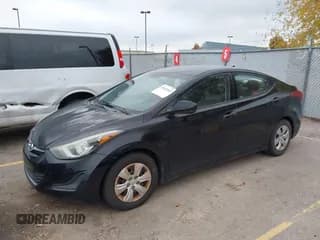 ✅ 2016 Hyundai Elantra SE • VIN: 5NPDH4AE7GH780538 • Lot: 43641463. Listed on IAAI with 178,146 mi. Free auction sales archive from the USA and detailed vehicle history report at DreamBid. Image 2.