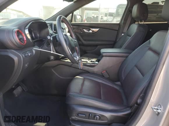 2021 Chevrolet Blazer RS with VIN 3GNKBKRS8MS534128, listed as a Copart auction lot 70050554 with 36,226 mi miles and Salvage title. Bid and sale history available at DreamBid. Image 7.