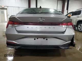 2021 Hyundai Elantra SE with VIN KMHLL4AG1MU120844, listed as a Copart auction lot 85271385 with 52,548 mi miles and Salvage title. Bid and sale history available at DreamBid. Image 6.
