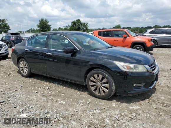 ✅ 2013 Honda Accord EX-L • VIN: 1HGCR3F81DA031504 • Lot: 64894345. Listed on Copart with 154,595 mi. Free auction sales archive from the USA and detailed vehicle history report at DreamBid. Image 4.