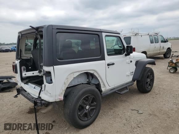✅ 2021 Jeep Wrangler Sport S • VIN: 1C4HJXAG7MW542333 • Lot: 53243665. Listed on Copart with 36,310 mi. Free auction sales archive from the USA and detailed vehicle history report at DreamBid. Image 3.
