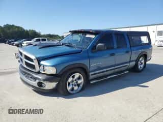 2005 Dodge 1500 SLT с VIN 1D7HA18N25J628395, выставлен на аукционе Copart как лот 84600445 с пробегом 248 443 миль миль и Списание • Salvage title. История ставок и продаж доступна на DreamBid. Изображение 1.