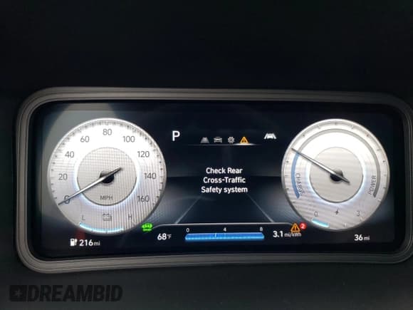 ✅ 2023 Hyundai Kona SE • VIN: KM8K23AGXPU184488 • Лот: 70221173. Опубликован ранее на Copart с пробегом 36 миль. Бесплатный доступ к архиву аукционных продаж из США и подробный отчёт об истории автомобиля на DreamBid. Изображение 9.