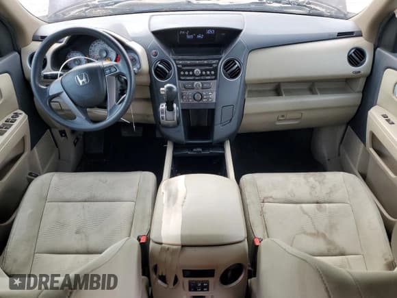 ✅ 2012 Honda Pilot LX • VIN: 5FNYF3H27CB026481 • Lot: 91973895. Listed on Copart with 170,001 mi. Free auction sales archive from the USA and detailed vehicle history report at DreamBid. Image 8.