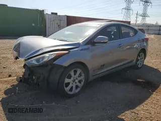 ✅ 2011 Hyundai Elantra GLS • VIN: KMHDH4AEXBU082595 • Lot: 80201765. Listed on Copart with Not provided. Free auction sales archive from the USA and detailed vehicle history report at DreamBid. Image 1.