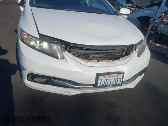 ✅ 2014 Honda Civic EX-L • VIN: 19XFB2F93EE276130 • Lot: 42907280. Listed on IAAI with 130,164 mi. Free auction sales archive from the USA and detailed vehicle history report at DreamBid. Image 6.