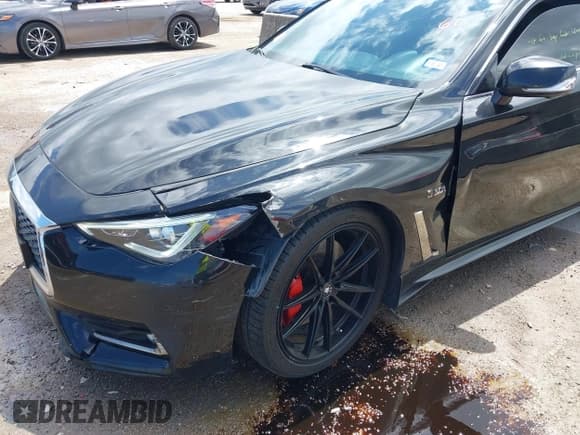 ✅ 2020 Infiniti Q60 Red Sport 400 • VIN: JN1FV7EK0LM400011 • Lot: 42110498. Listed on IAAI with 112,257 mi. Free auction sales archive from the USA and detailed vehicle history report at DreamBid. Image 6.